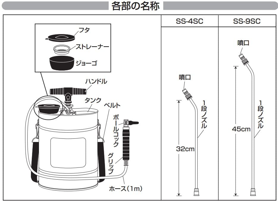 【新品】 工進 KOSHIN ステンレス 手動噴霧器 4L SS-4SC Amazon.co.jp: 工進(KOSHIN) 手動式 噴霧器 SS-4SC 除草 消毒 小型